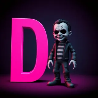 Freddy Krueger — litera D