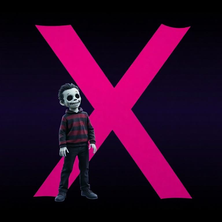 Freddy Krueger — litera X