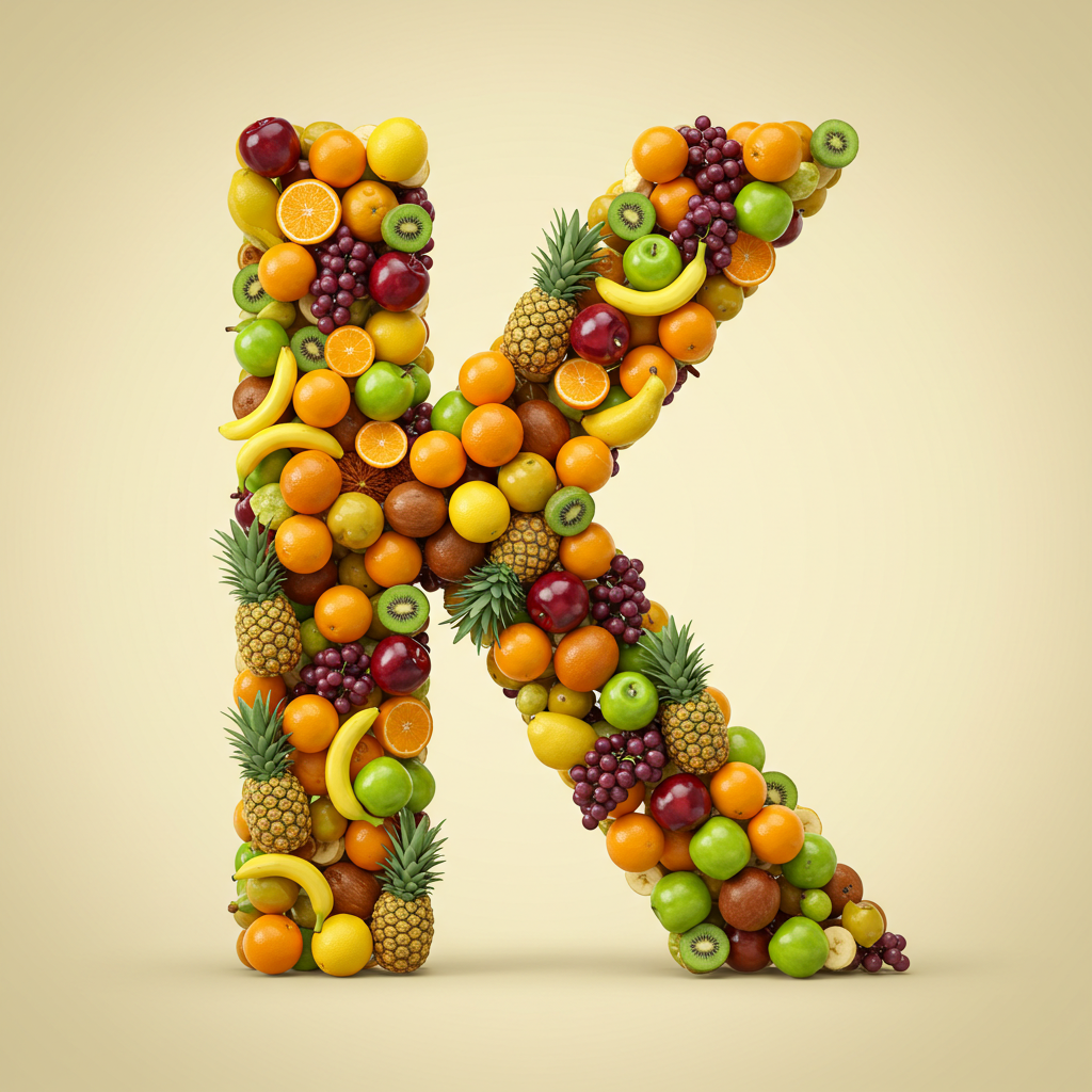 Fruit 2 — litera K (wariant 2)