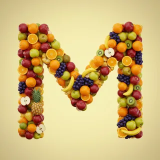 Fruit 2 — litera M