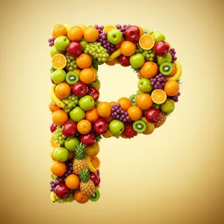Fruit 2 — litera P