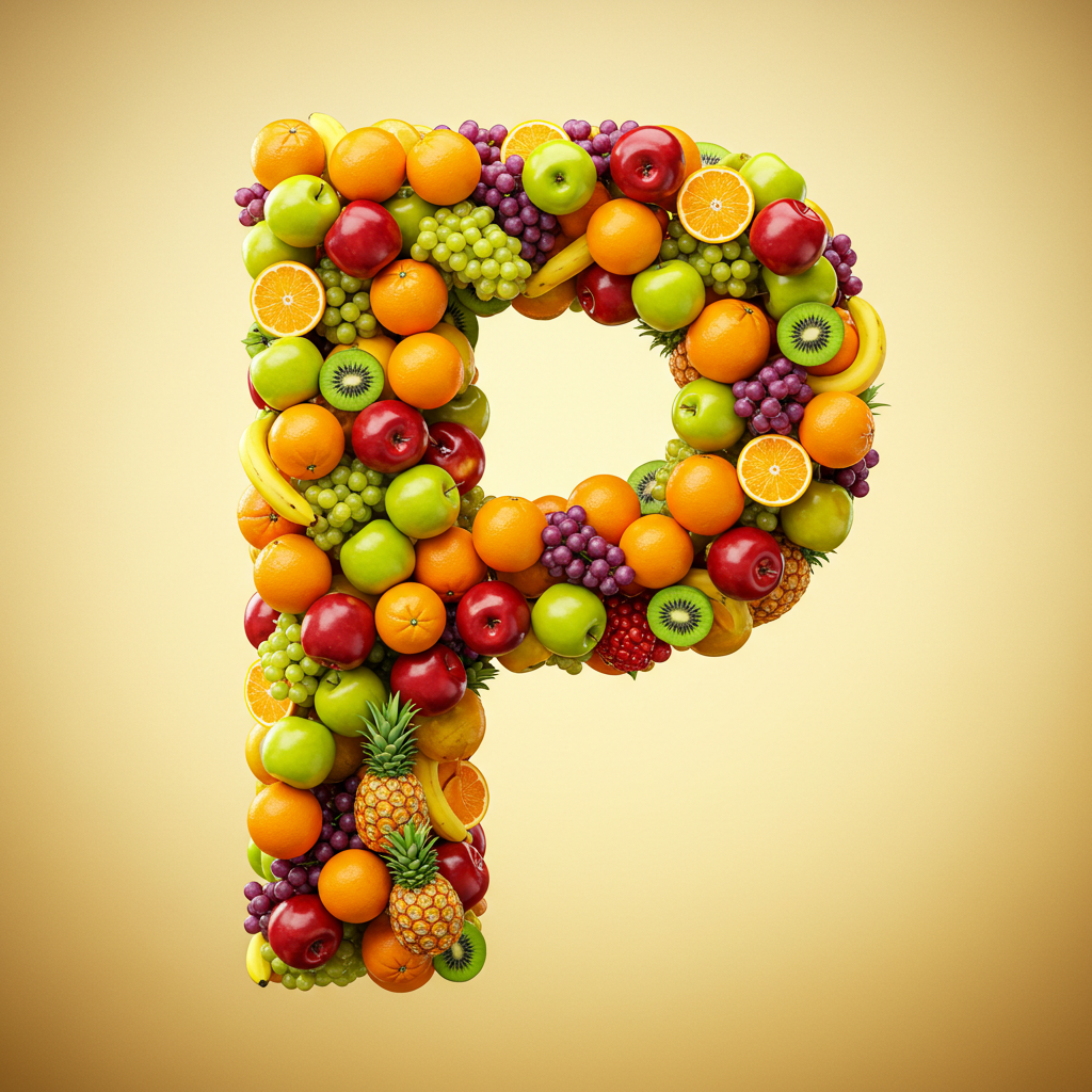 Fruit 2 — litera P