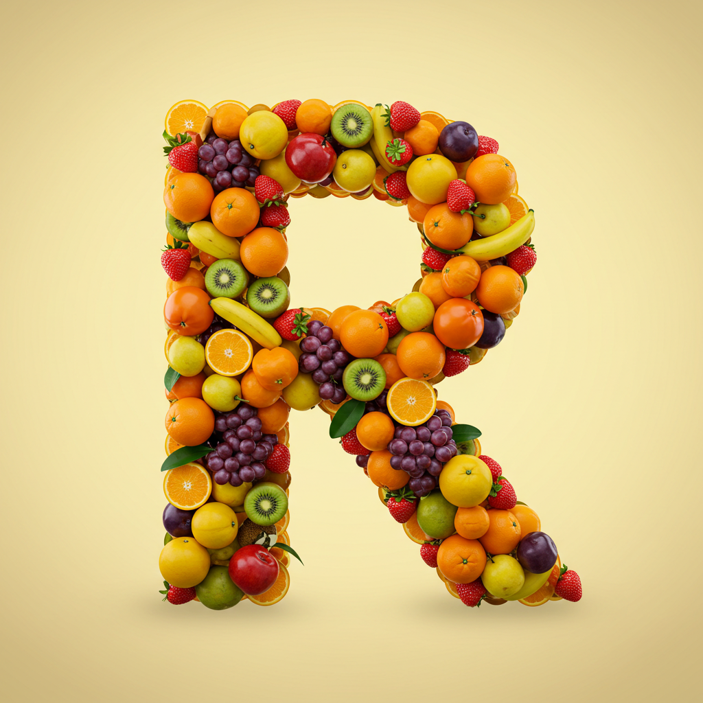 Fruit 2 — litera R