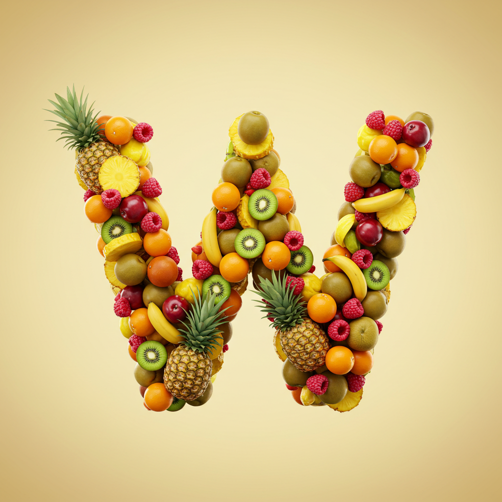 Fruit 2 — litera W