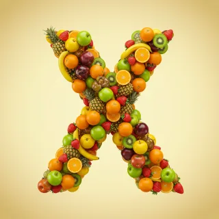 Fruit 2 — litera X