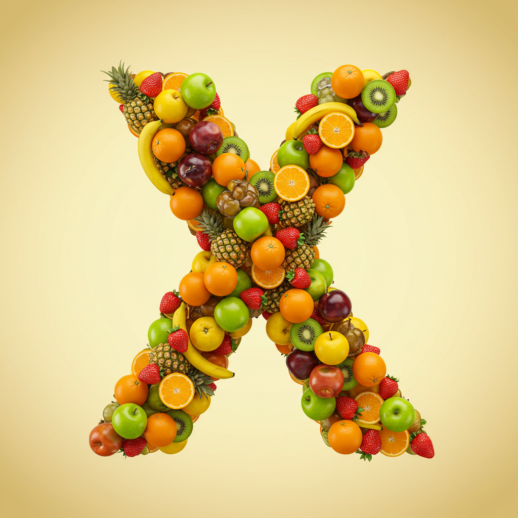 Fruit 2 — litera X