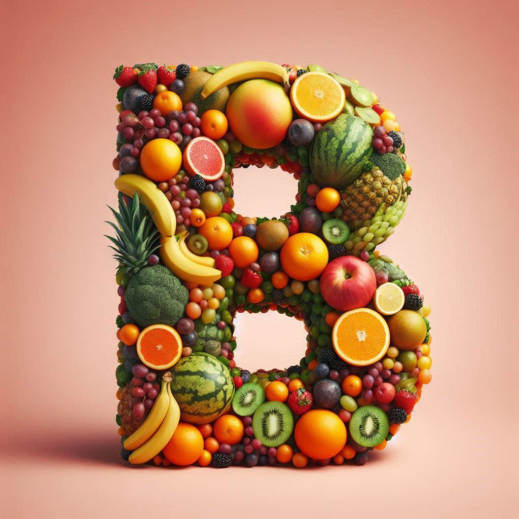 Fruit — litera B (wariant 2)