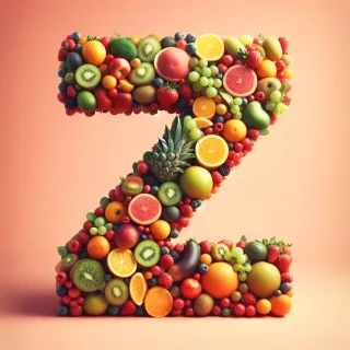 Fruit — litera Z (wariant 2)