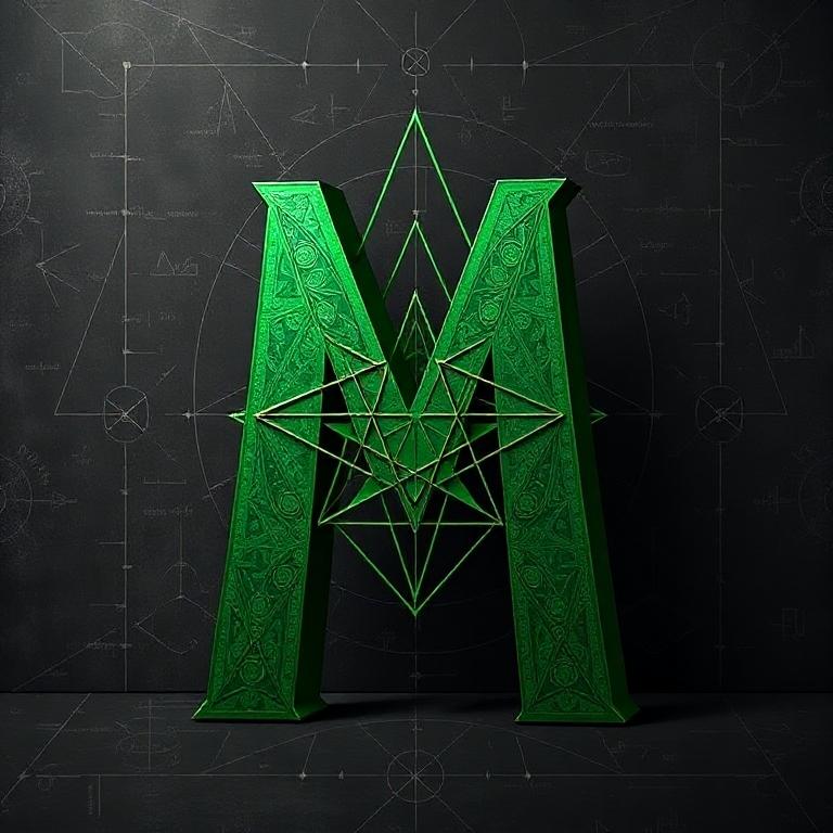 Geometric — litera M