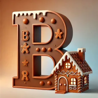 Gingerbread house 2 — litera B