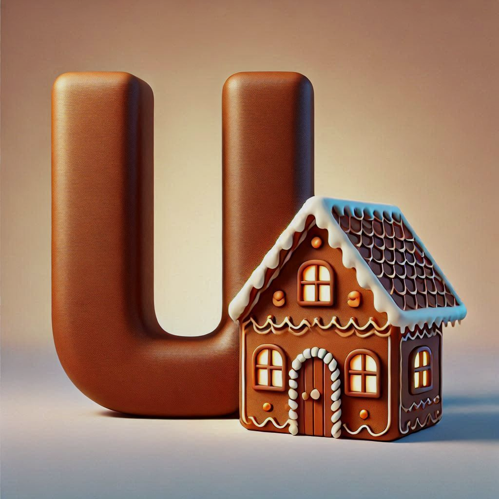 Gingerbread house 2 — litera U
