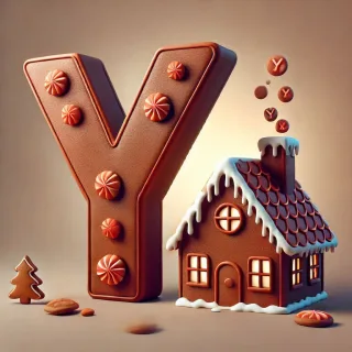 Gingerbread house 2 — litera Y