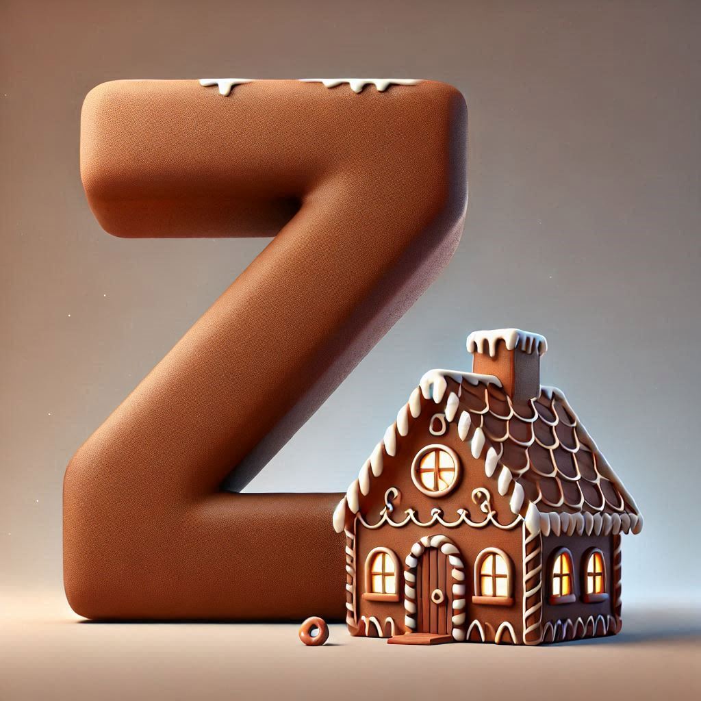 Gingerbread house 2 — litera Z