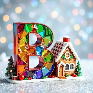 Gingerbread house — litera B