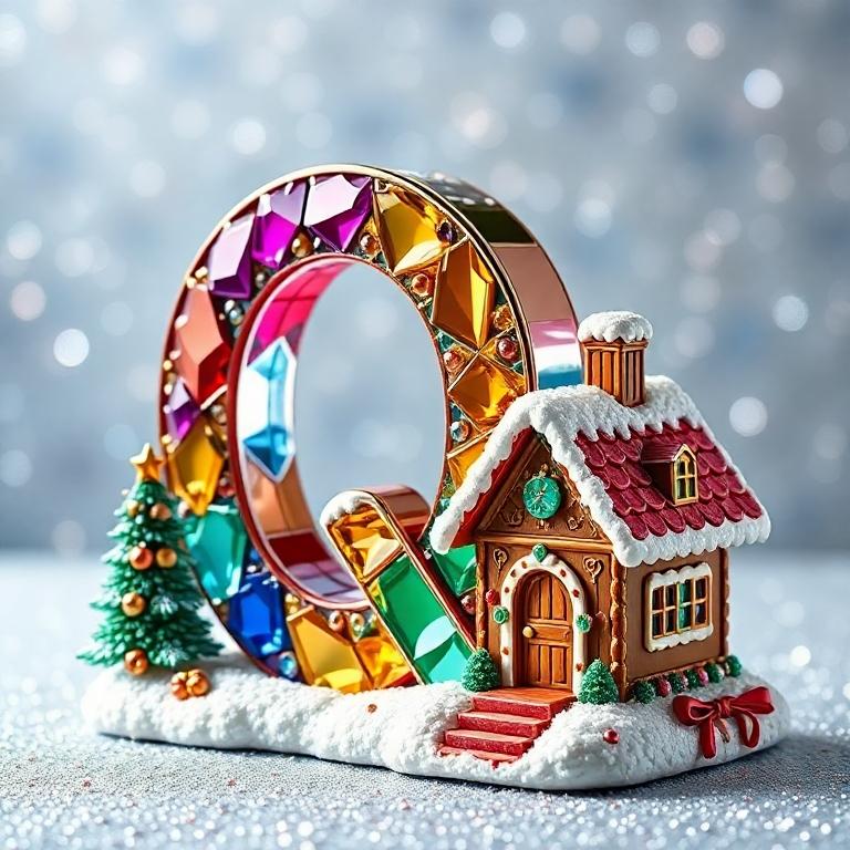 Gingerbread house — litera Q