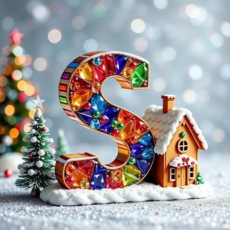 Gingerbread house — litera S