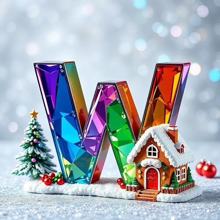 Gingerbread house — litera W