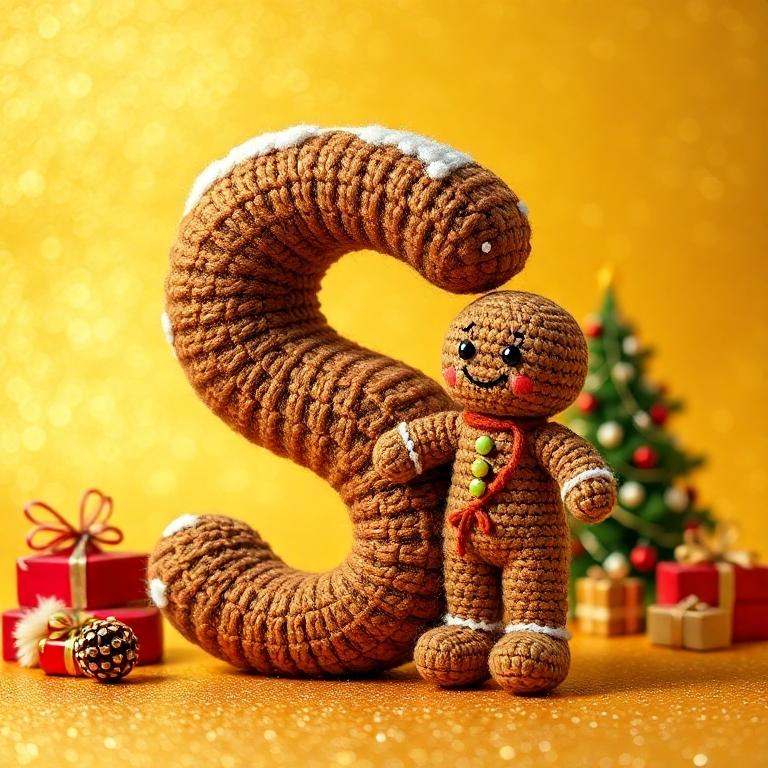 Gingerbread man — litera S