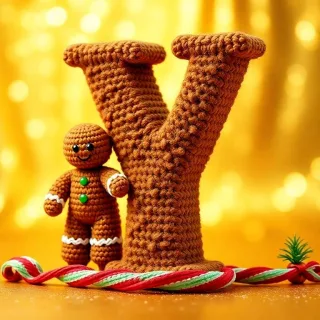 Gingerbread man — litera Y
