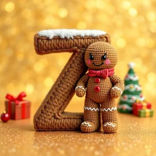 Gingerbread man — litera Z