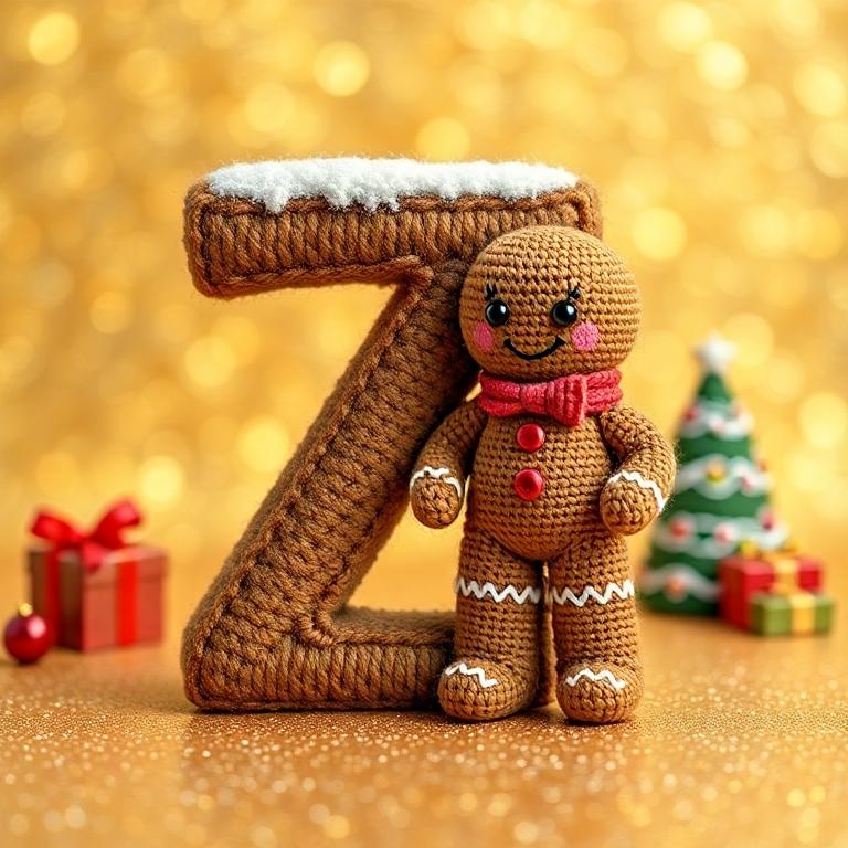 Gingerbread man — litera Z