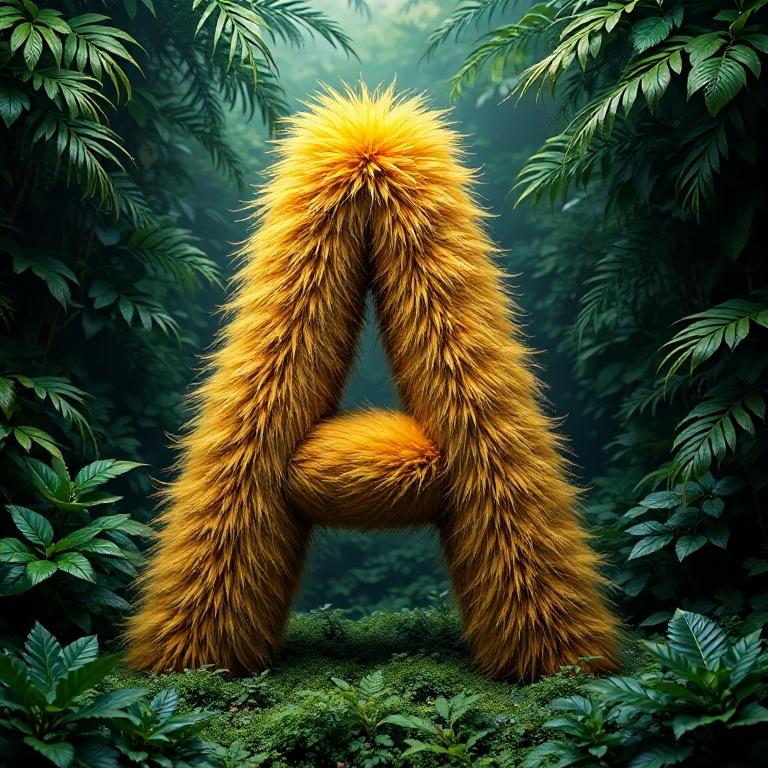 Gold fur — litera A