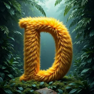 Gold fur — litera D