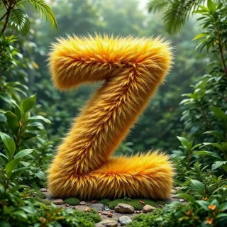 Gold fur — litera Z