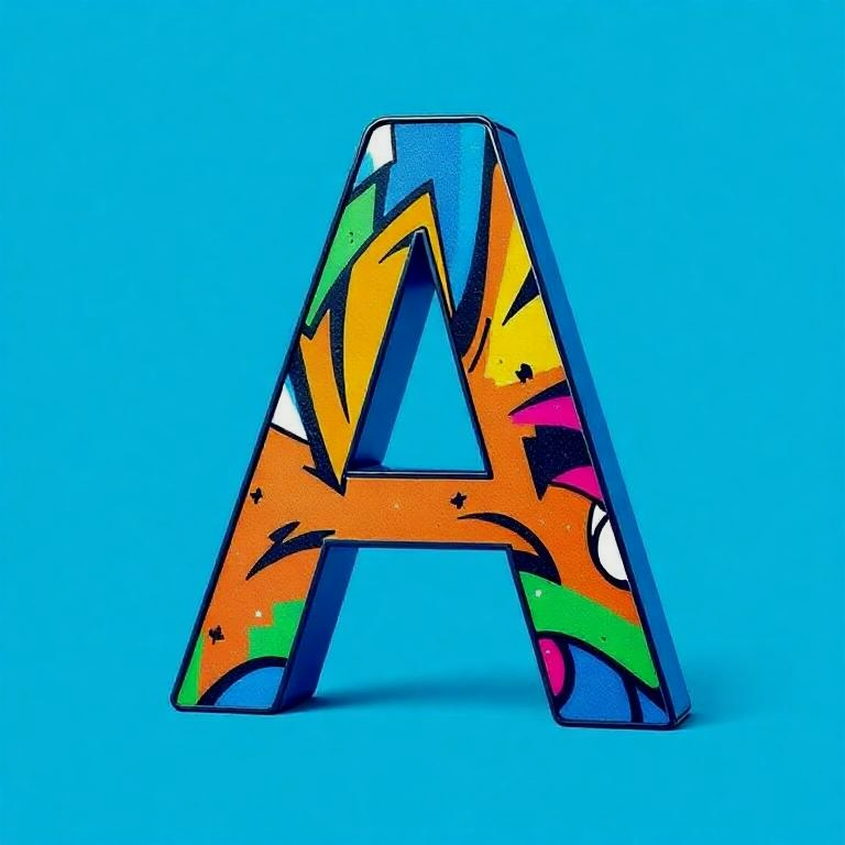 Graffiti — litera A
