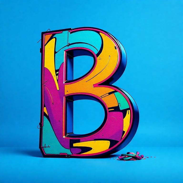 Graffiti — litera B