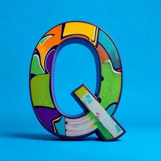Graffiti — litera Q