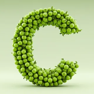 Green apples — litera C