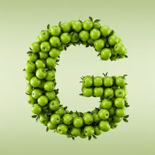 Green apples — litera G