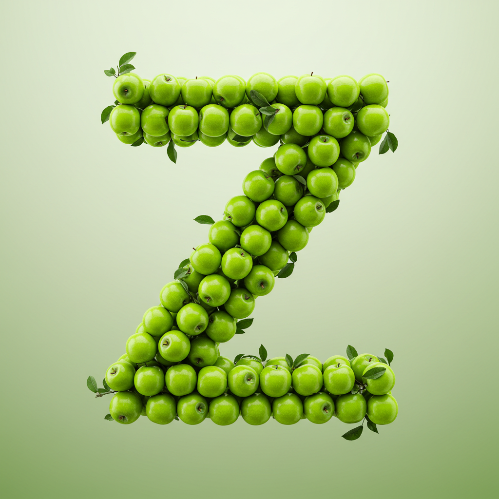 Green apples — litera Z