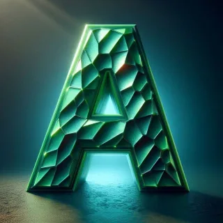Green crystal
