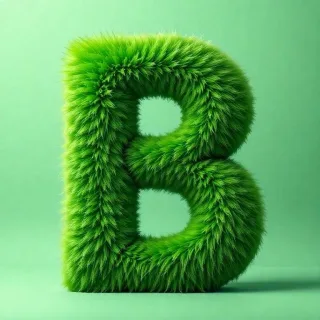 Green fur — litera B