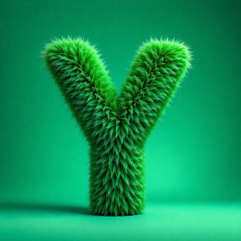 Green fur — litera Y