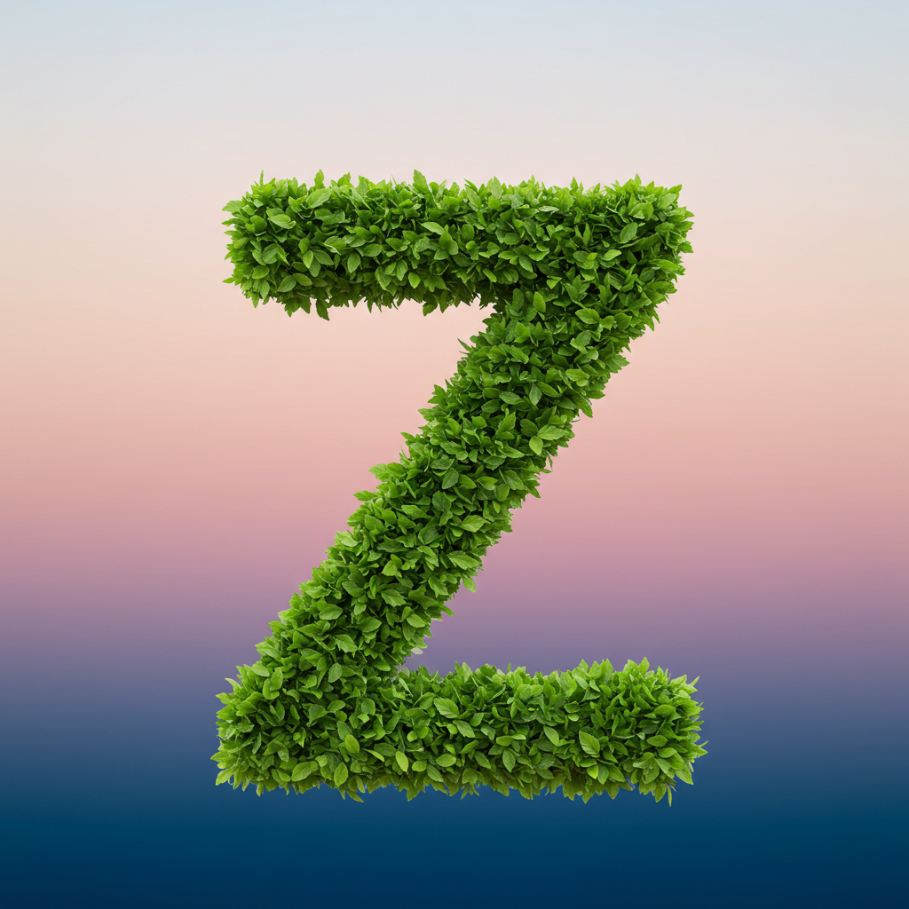 Green leaves 2 — litera Z