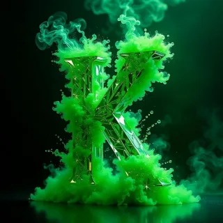 Green smoke — litera K
