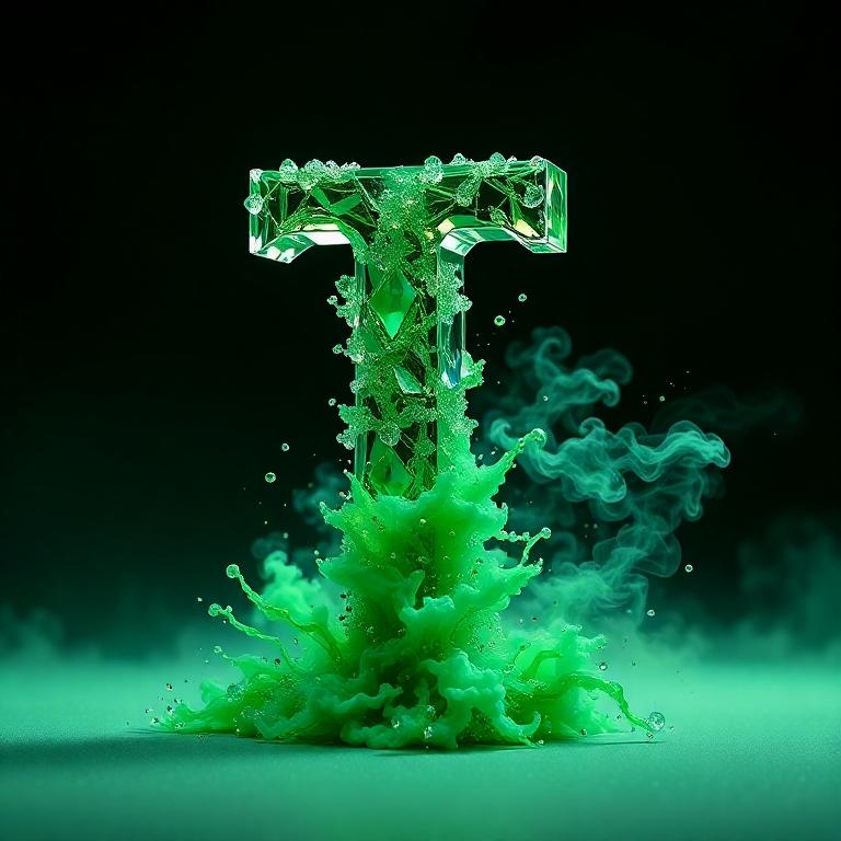 Green smoke — litera T