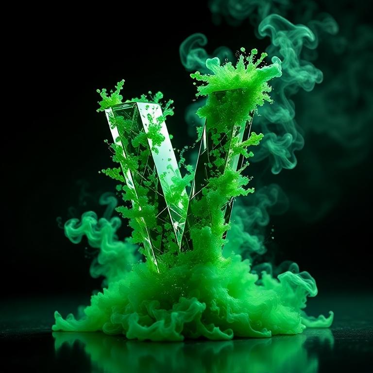 Green smoke — litera V