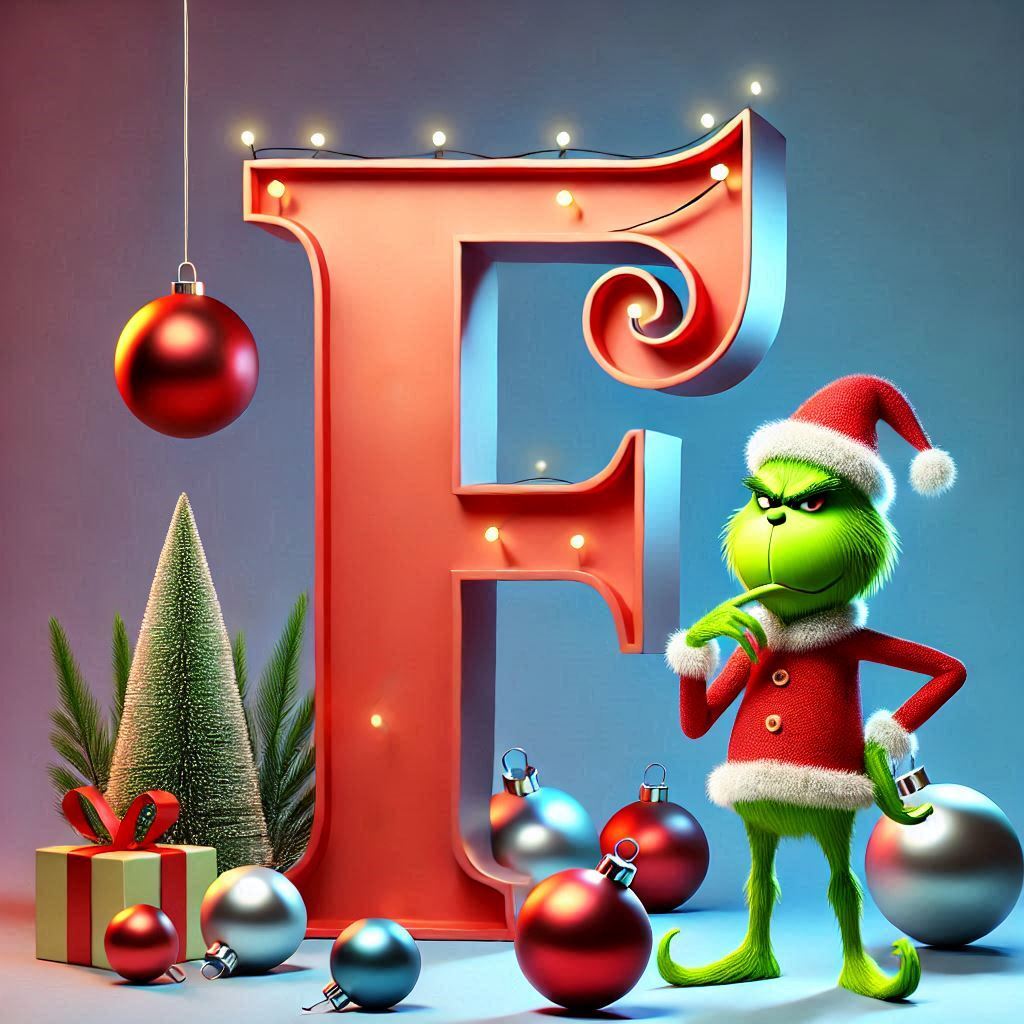 Grinch 2 — litera F (wariant 2)