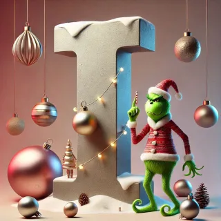 Grinch 2 — litera I (wariant 2)