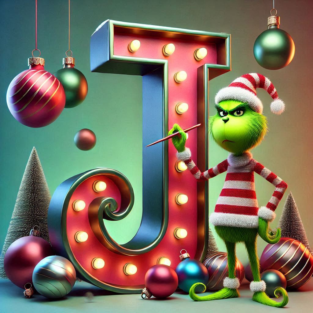 Grinch 2 — litera J (wariant 2)