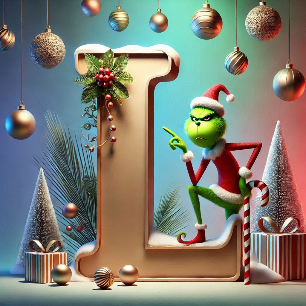 Grinch 2 — litera L (wariant 2)