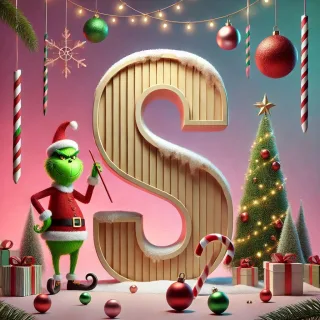 Grinch 2 — litera S (wariant 2)
