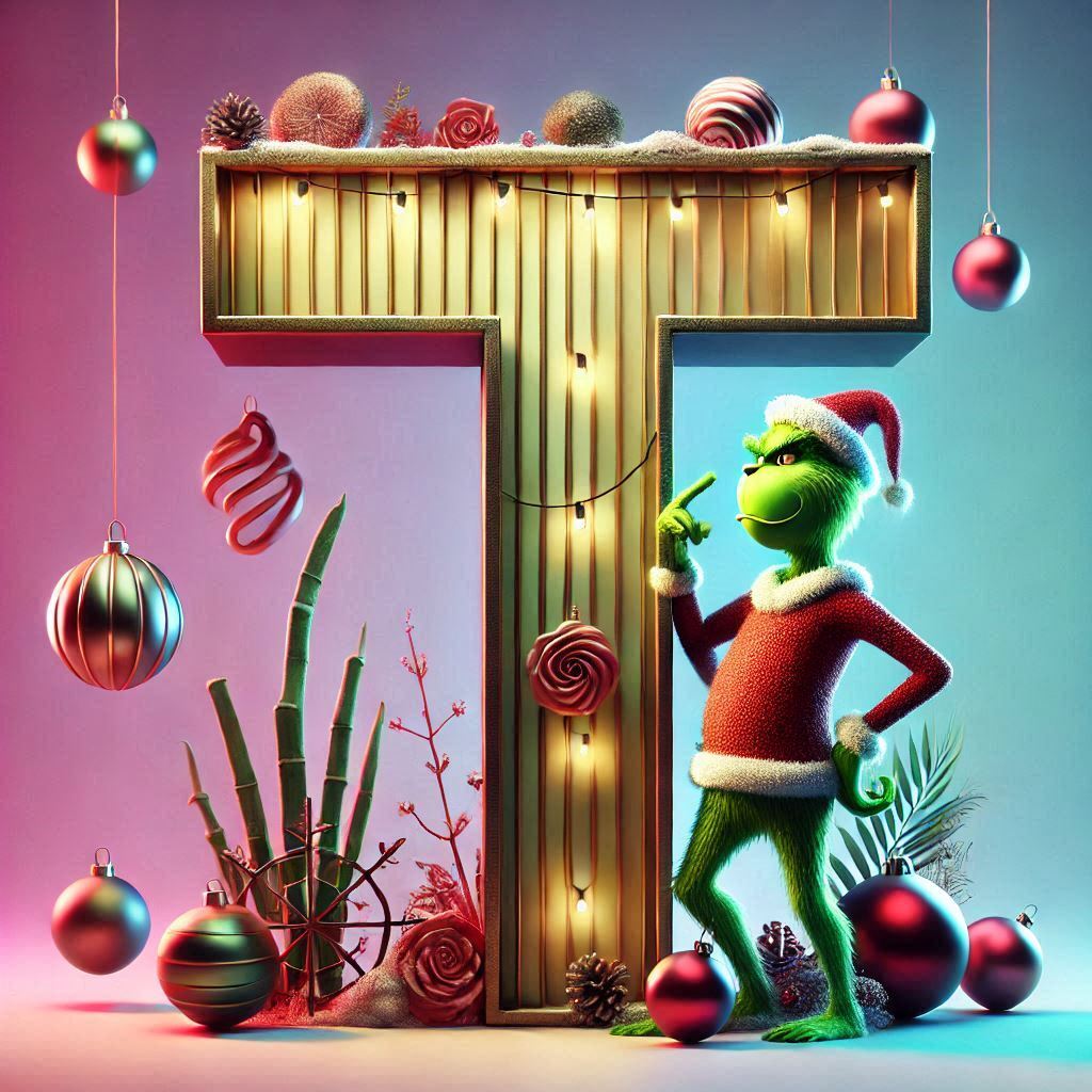 Grinch 2 — litera T (wariant 2)