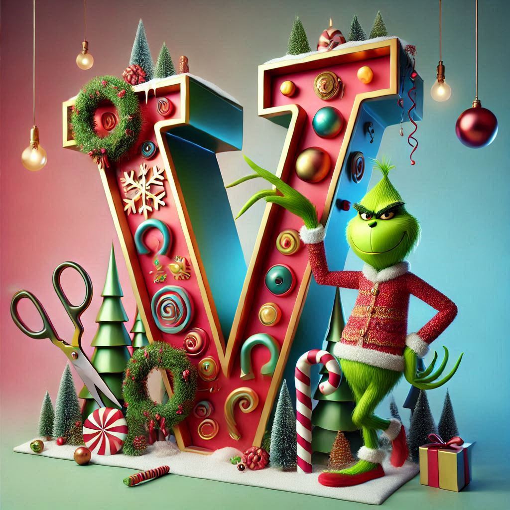 Grinch 2 — litera V (wariant 2)