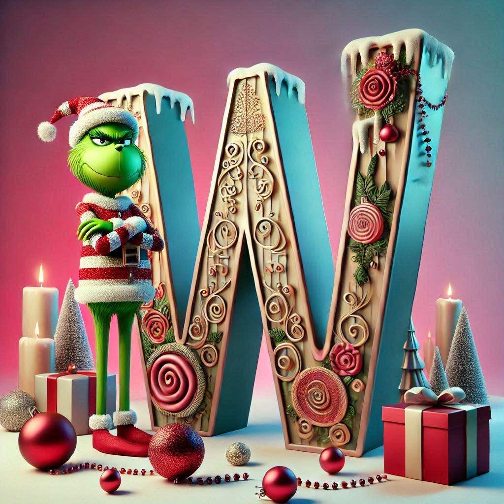 Grinch 2 — litera W (wariant 2)