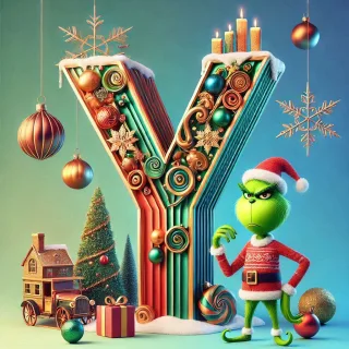 Grinch 2 — litera Y (wariant 2)